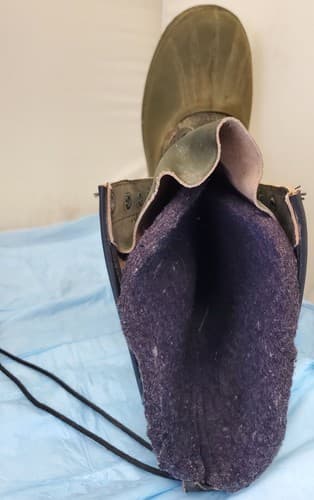 Green Sorel Kaufman Lana Foderato Winter Leather Boots Size 12 - Thumbnail 4