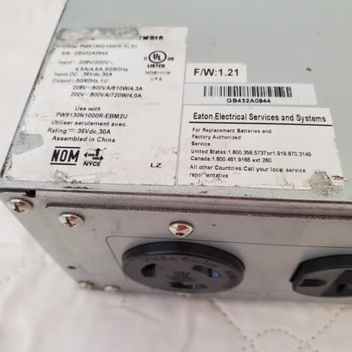 Eaton Powerware PW9130G1000R-XL2U Rack Mount UPS - Thumbnail 8