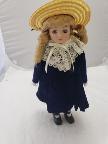 Schmid Doll House Thank Heaven for Little Girls Porcelain Doll - Thumbnail 4