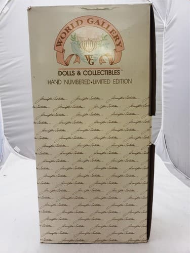 World Gallery Porcelain Boy Doll Hand Numbered Limited Edition - Thumbnail 2