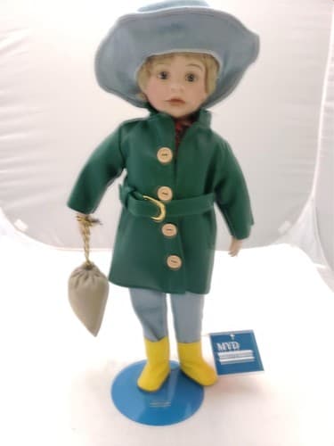 World Gallery Porcelain Boy Doll Hand Numbered Limited Edition - Thumbnail 4