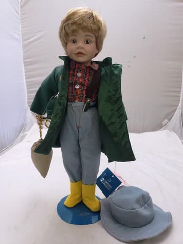 World Gallery Porcelain Boy Doll Hand Numbered Limited Edition - Thumbnail 9