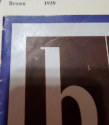 FOOTBALL Brown vs. Yale GAME Official Program November, 11 1939 - Thumbnail 3