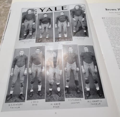 FOOTBALL Brown vs. Yale GAME Official Program November, 11 1939 - Thumbnail 5