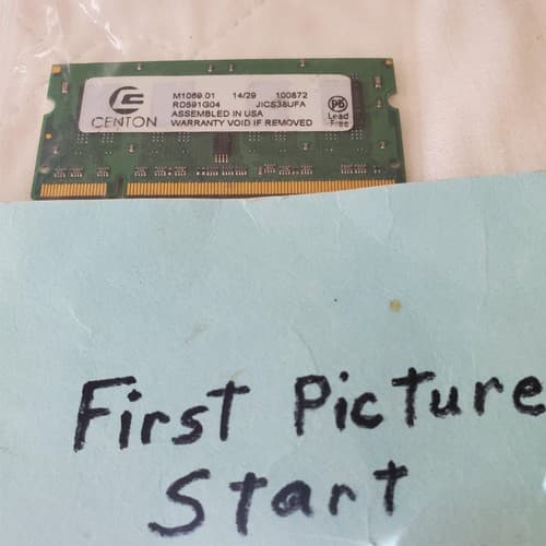 Centon M1069.01 RD591G04 Memory Module - Image 1