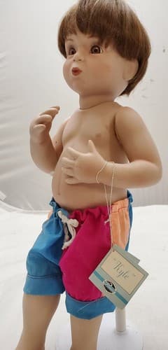 The Ashton-Drake Galleries Collectible Doll - Beach Babies - Kyle - Thumbnail 2