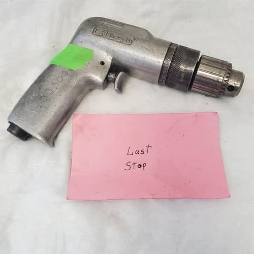 Cleco Pistol Grip Pneumatic Air Drill Air Tool VV-21 - Thumbnail 4