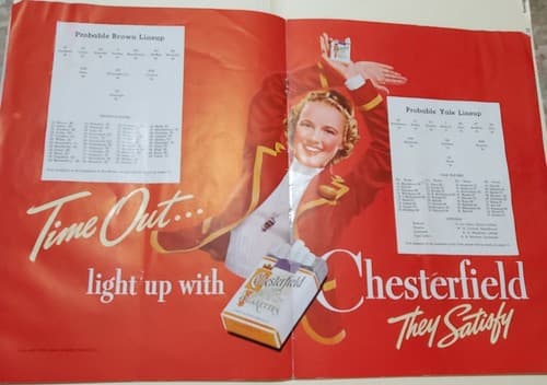 FOOTBALL Brown vs. Yale GAME Official Program November, 11 1939 - Thumbnail 8