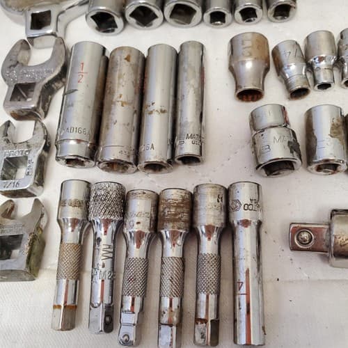 Assorted Mixed Socket Tool Lot Deep, Hex, Star, Wrench Heads LOT-600 - Thumbnail 6