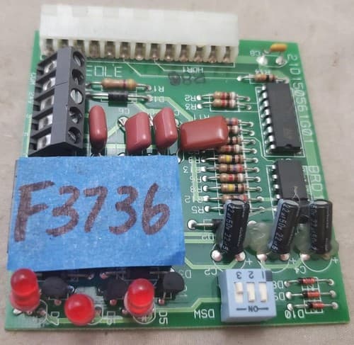 Trane Zettler Zone/Bypass Control Card Zzcardal010 21D150561G01 024514 - Image 1