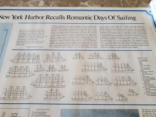 Fourth of July Flotilla in NewYork Harbor Recalls Romantic Day of Sailing Poster - Thumbnail 3