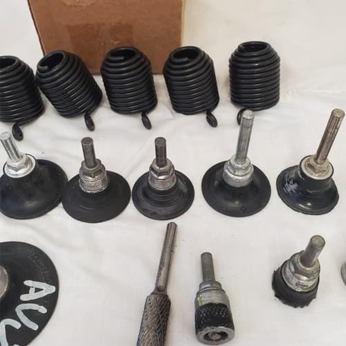 Lot of 20 Roll Lock Sanding Disc Rotary Pad Holder LOT-1040 - Thumbnail 7