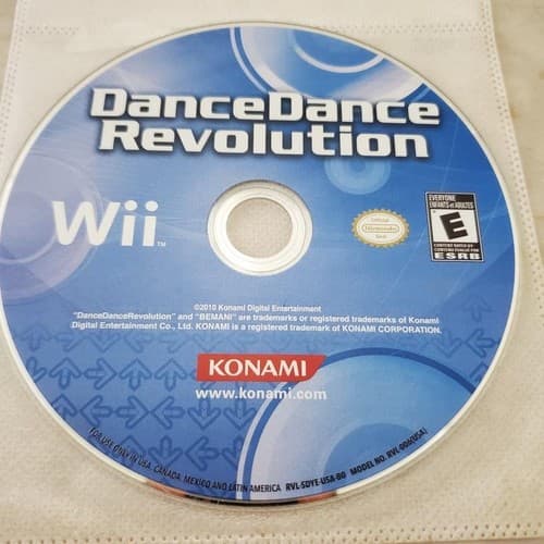 Nintendo Wii Dance Dance Revolution Game Disc Only - Image 1
