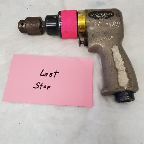 Dotco Pistol Grip Pneumatic Air Drill Air Tool WW-3 - Thumbnail 5