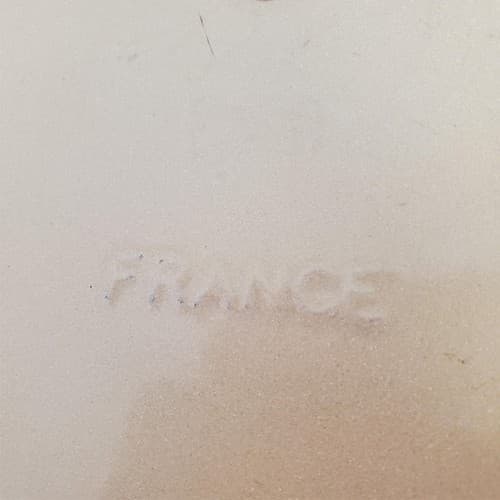 Vintage Le Creuset Red Orange Pot Lid Lot Enamel Cast Iron Knob 10 Inch - Thumbnail 3