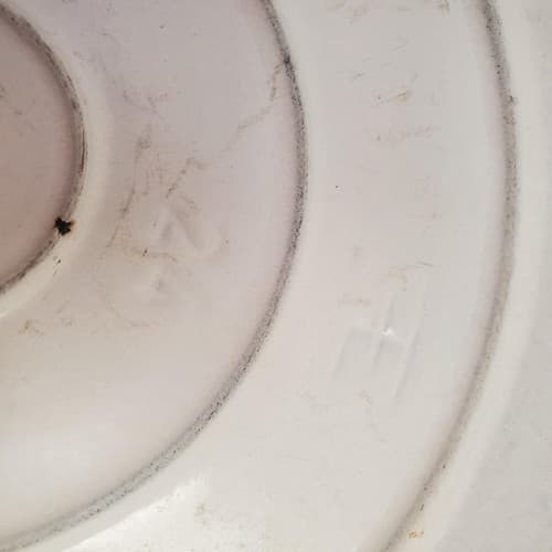 Vintage Le Creuset Red Orange Pot Lid Lot Enamel Cast Iron Knob 10 Inch - Thumbnail 10