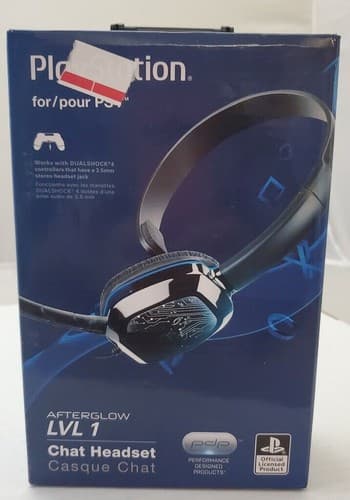 Brand New PDP Afterglow LVL 1 Chat Headset Casque Chat - Image 1