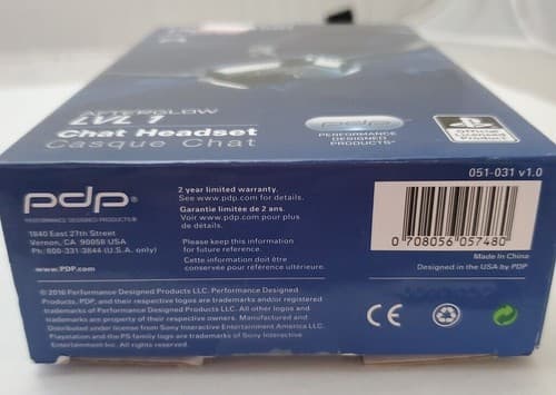 Brand New PDP Afterglow LVL 1 Chat Headset Casque Chat - Thumbnail 5