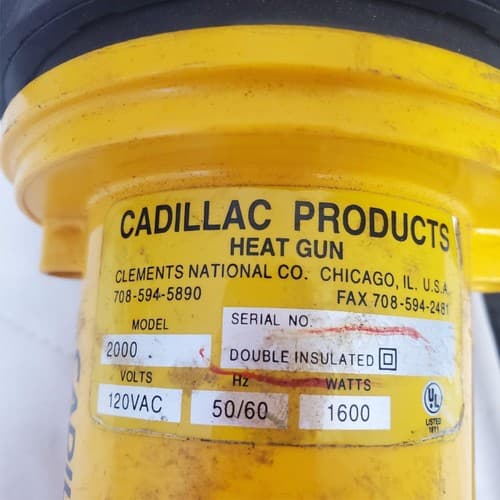 Cadillac Heat Gun Eagle Model:-2000 120 V LOT-76 - Thumbnail 5