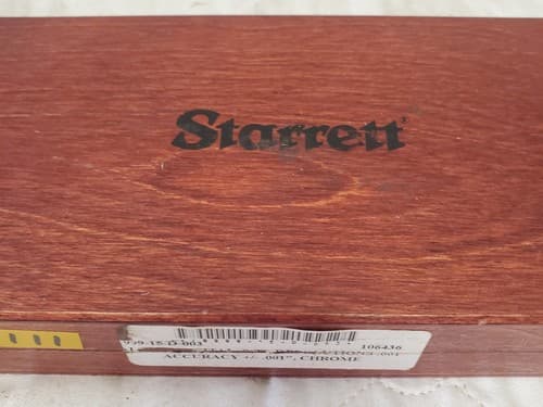 L. S. Starrett 0001"/0.03 mm Electronic Stainless Steel Digital Caliper Lot-1111 - Thumbnail 4