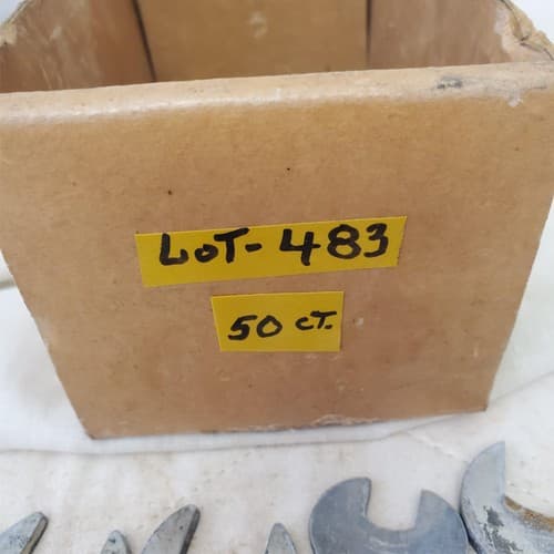 Lot of 50 Assorted Open End Service Wrench Tool LOT 483 - Thumbnail 2