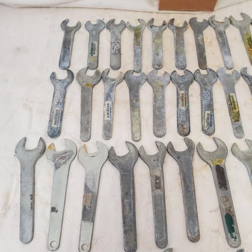 Lot of 50 Assorted Open End Service Wrench Tool LOT 483 - Thumbnail 3