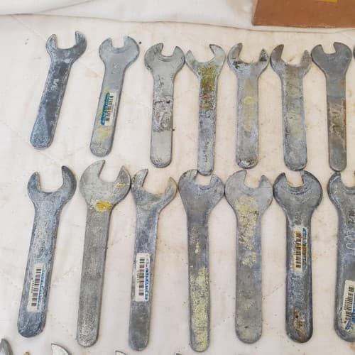 Lot of 50 Assorted Open End Service Wrench Tool LOT 483 - Thumbnail 4