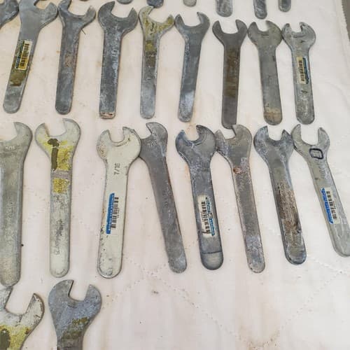 Lot of 50 Assorted Open End Service Wrench Tool LOT 483 - Thumbnail 11