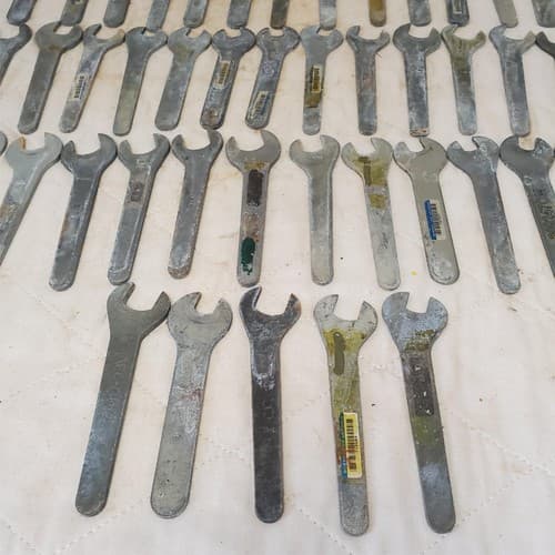 Lot of 50 Assorted Open End Service Wrench Tool LOT 483 - Thumbnail 5