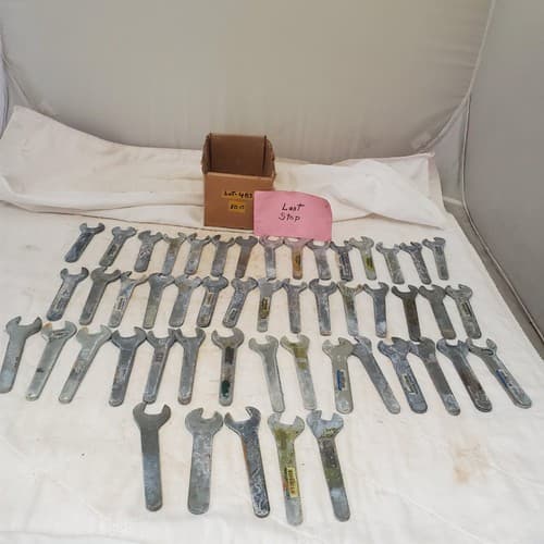Lot of 50 Assorted Open End Service Wrench Tool LOT 483 - Thumbnail 14