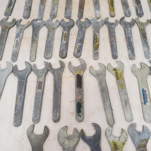 Lot of 50 Assorted Open End Service Wrench Tool LOT 483 - Thumbnail 12