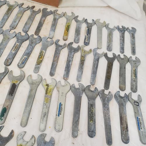 Lot of 50 Assorted Open End Service Wrench Tool LOT 483 - Thumbnail 10
