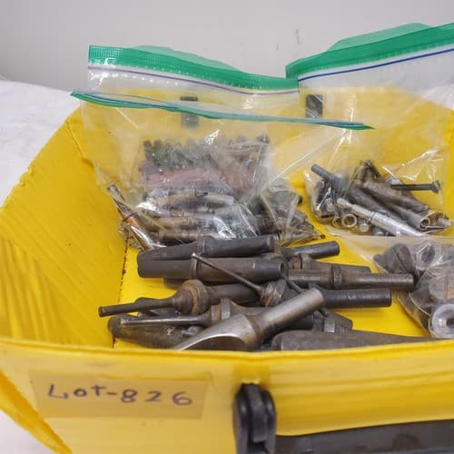 Large Mixed Punches, Bits & Driver Tool Lot Automotive Machinist Tools Lot 826 - Thumbnail 3