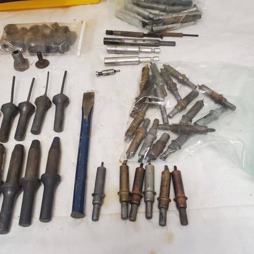 Large Mixed Punches, Bits & Driver Tool Lot Automotive Machinist Tools Lot 826 - Thumbnail 5