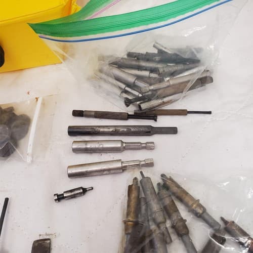 Large Mixed Punches, Bits & Driver Tool Lot Automotive Machinist Tools Lot 826 - Thumbnail 6