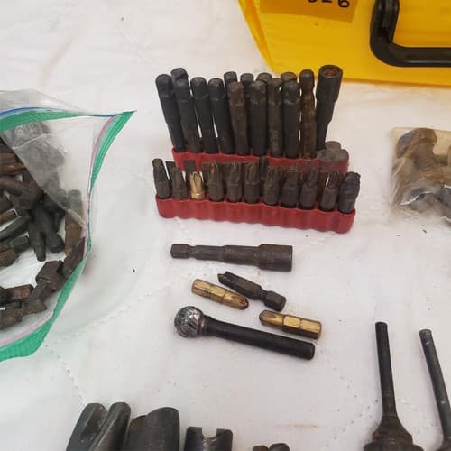 Large Mixed Punches, Bits & Driver Tool Lot Automotive Machinist Tools Lot 826 - Thumbnail 8