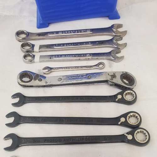 Lot of 11 Assoretd Open End & Reversible Box Wrench LOT-91 - Thumbnail 4