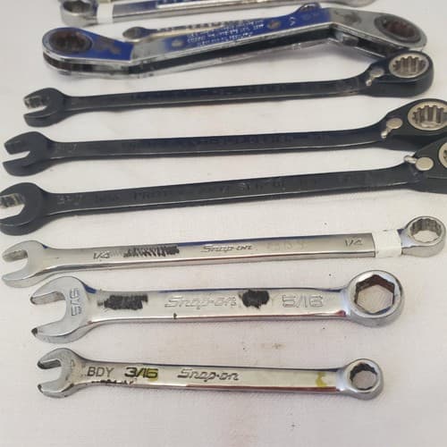 Lot of 11 Assoretd Open End & Reversible Box Wrench LOT-91 - Thumbnail 5