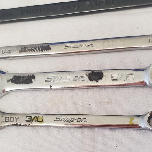 Lot of 11 Assoretd Open End & Reversible Box Wrench LOT-91 - Thumbnail 6