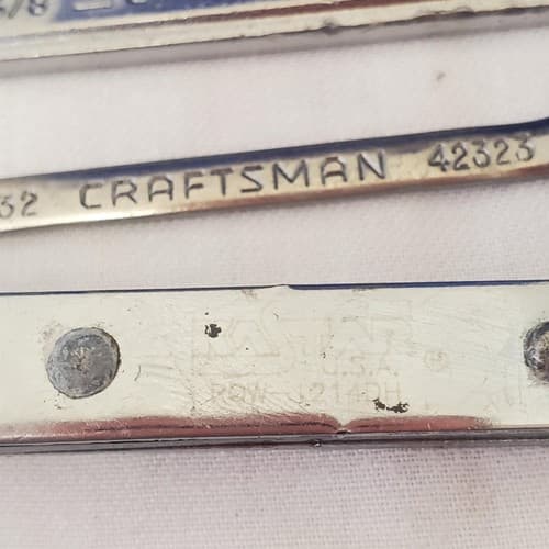 Lot of 11 Assoretd Open End & Reversible Box Wrench LOT-91 - Thumbnail 8