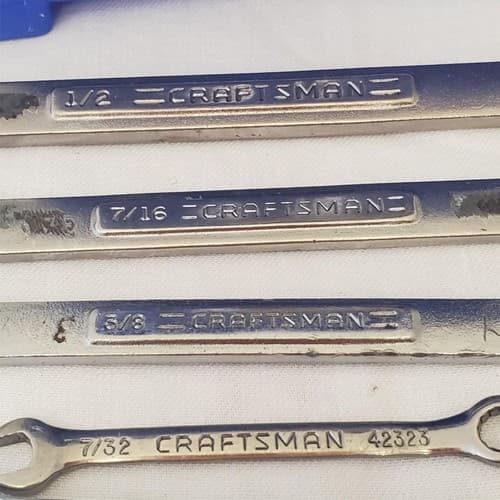 Lot of 11 Assoretd Open End & Reversible Box Wrench LOT-91 - Thumbnail 9