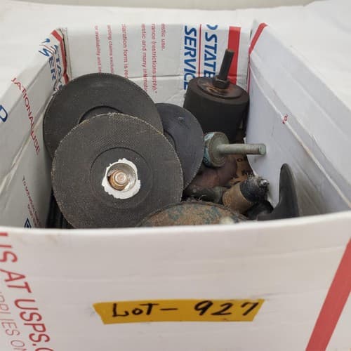 Lot of Rotary Tool Accessories Grinding Wheels, Sanding Drums & More LOT-927 - Thumbnail 3