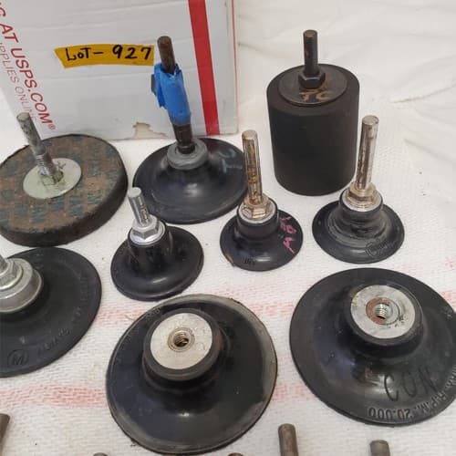 Lot of Rotary Tool Accessories Grinding Wheels, Sanding Drums & More LOT-927 - Thumbnail 5