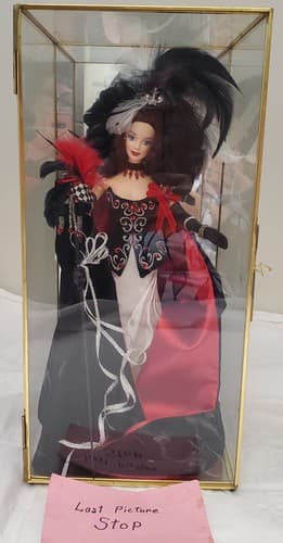 Barbie Masquerade Gala Doll Collector Edition with Staff, Case, Headdress, Gown - Thumbnail 6