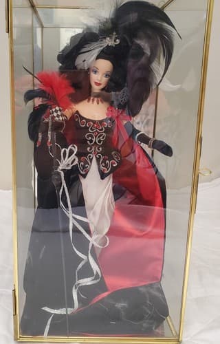 Barbie Masquerade Gala Doll Collector Edition with Staff, Case, Headdress, Gown - Thumbnail 5
