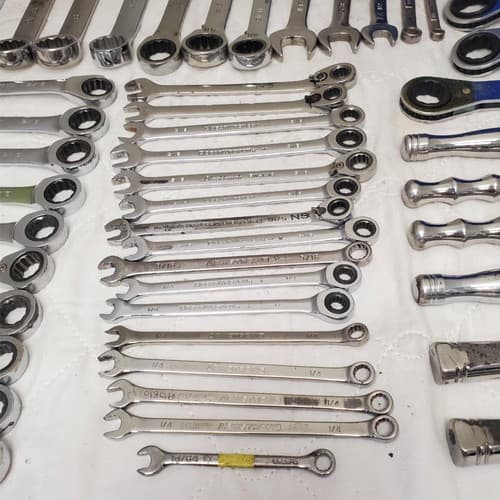 Lot of 49 Assorted Gearwrench Head Spanner, Ratcheting Wrench Set LOT-405 - Thumbnail 8