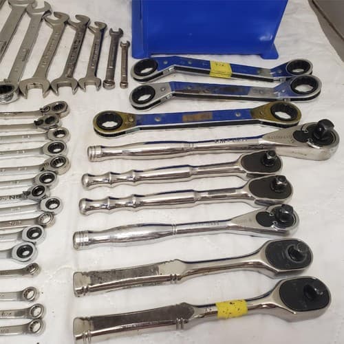 Lot of 49 Assorted Gearwrench Head Spanner, Ratcheting Wrench Set LOT-405 - Thumbnail 13