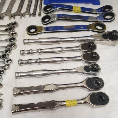 Lot of 49 Assorted Gearwrench Head Spanner, Ratcheting Wrench Set LOT-405 - Thumbnail 7