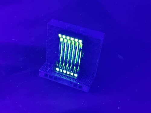 3D Printed Hand Painted Cyberglow City Charming Terrain Modular Gun Store - Thumbnail 11