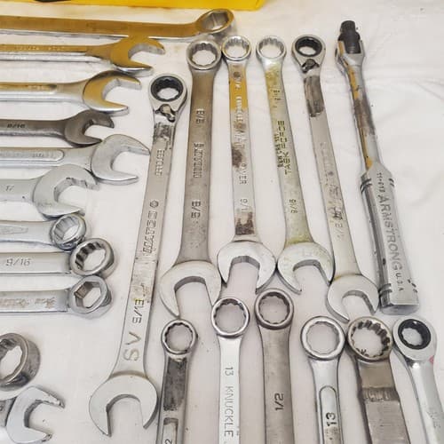 Lot of Assorted Matco, Kobalt, Armstrong and more Wrenches Set LOT-356 - Thumbnail 4